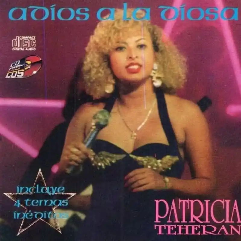 Esta es la carátula del álbum que Codiscos lanzó en homenaje a Patricia Teherán en 1995. 