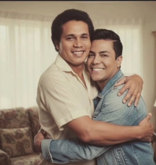 Churo Díaz rinde homenaje a su padre Adaníez Díaz Brito con imagen conmemorativa