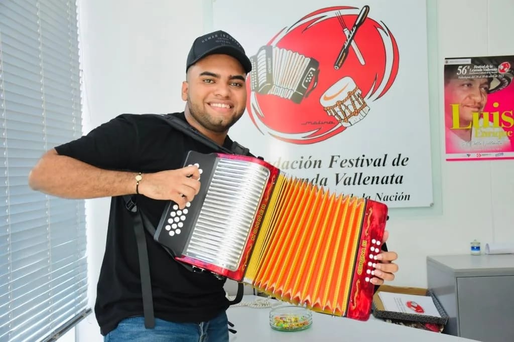 José Juan Camilo Guerra acordeonero categoría Profesional Festival Vallenato 2026