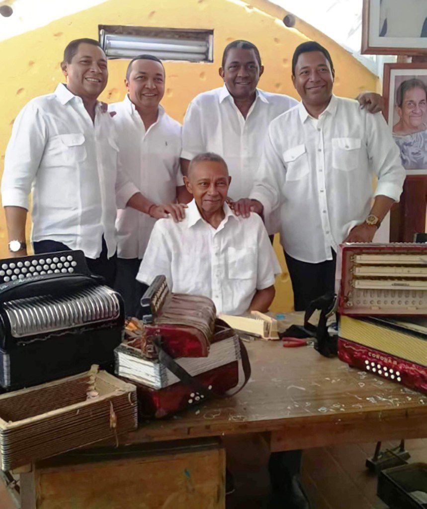Miembros de la dinastía Granados, una de las familias más representativas del vallenato tradicional.