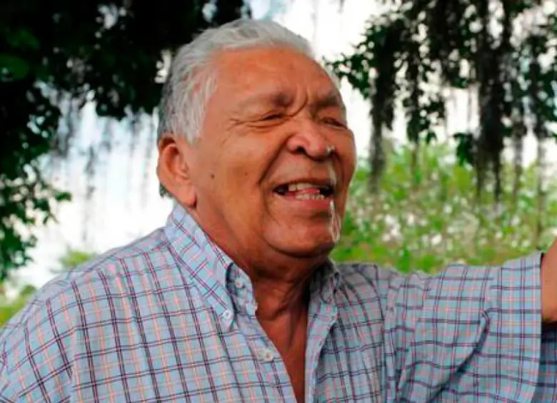 Leandro Díaz, juglar de la música vallenata. FOTO: CORTESÍA.