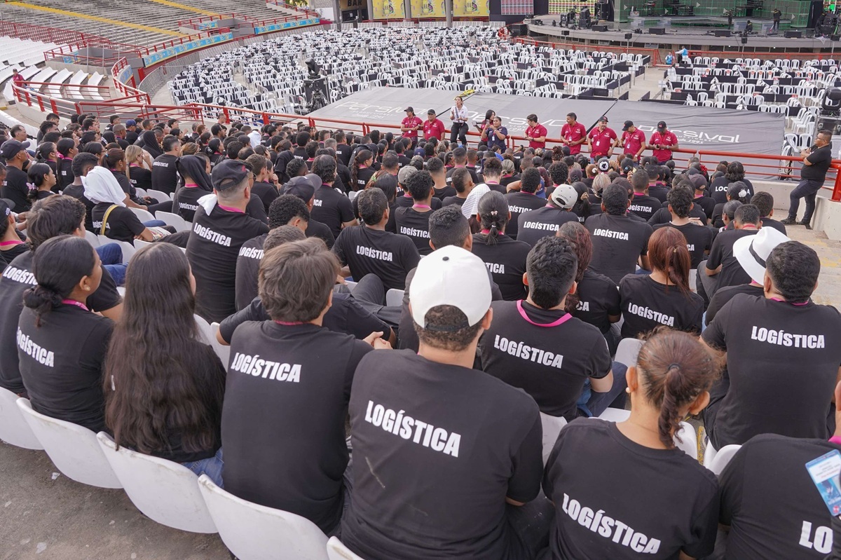 Durante tres días estarán abiertas las inscripciones para aspirantes a conformar el Equipo de Logística. FOTO: FUNDACIÓN DEL FESTIVAL DE LA LEYENDA VALLENATA.