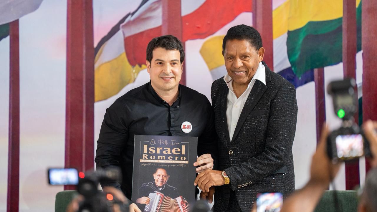Israel Romero, acordeonero de la música vallenata y fundador del Binomio de Oro de América. FOTO: CONCEJO DE VALLEDUPAR.