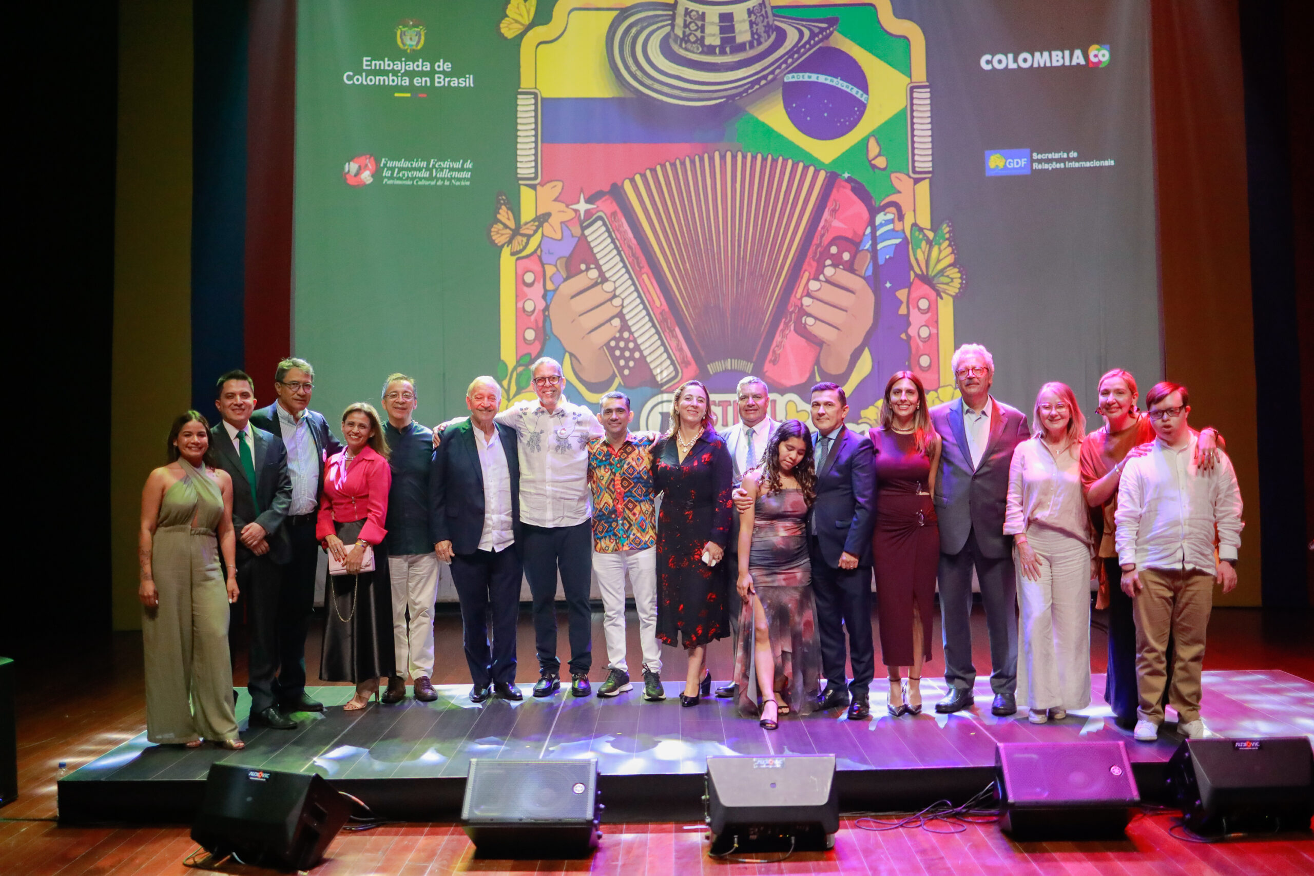 En Brasil el lanzamiento del 59° Festival de la Leyenda Vallenata abrió su historia y las notas del acordeón