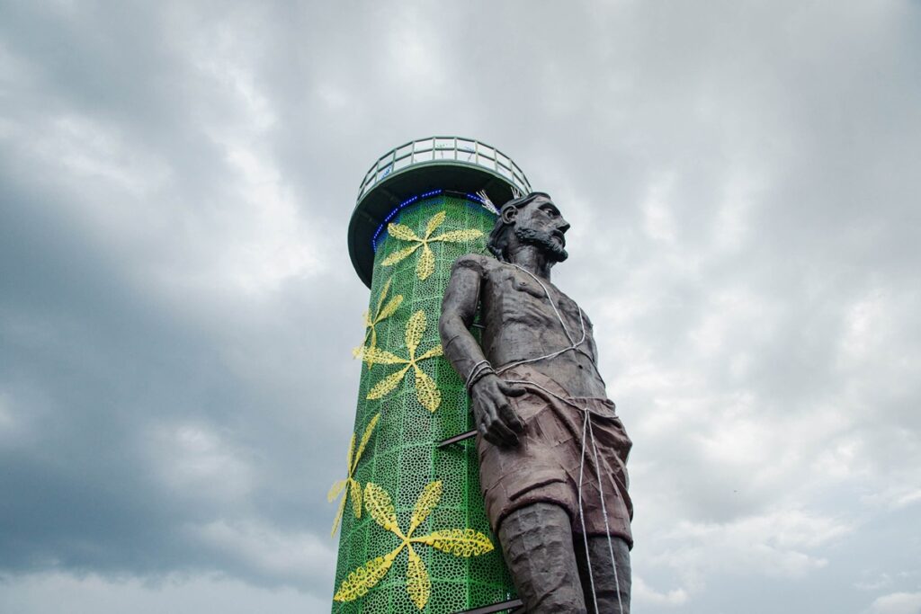 Mirador Santo Ecce Homo de Valledupar, uno de los nuevos atractivos turísticos del Cesar, escenario principal de la programación de Semana Santa 2026. FOTO: JESÚS OCHOA.