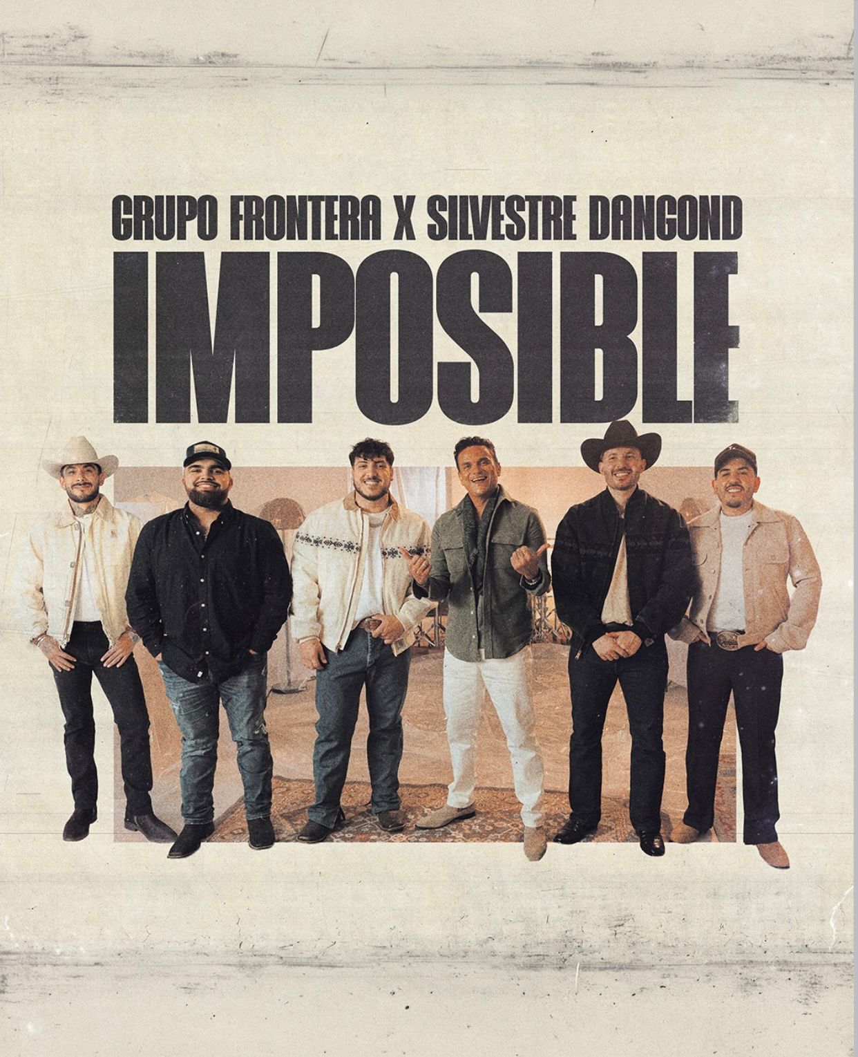 Silvestre Dangond y Grupo Frontera lanzan “Imposible”, una fusión de vallenato y regional mexicano.