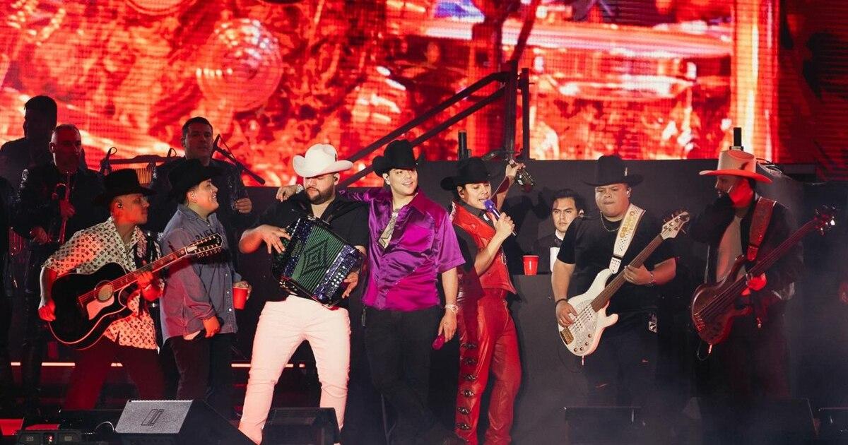 Grupo Firme debutó en Medellín con un concierto masivo en el Atanasio Girardot, donde unió el regional mexicano con la música popular colombian