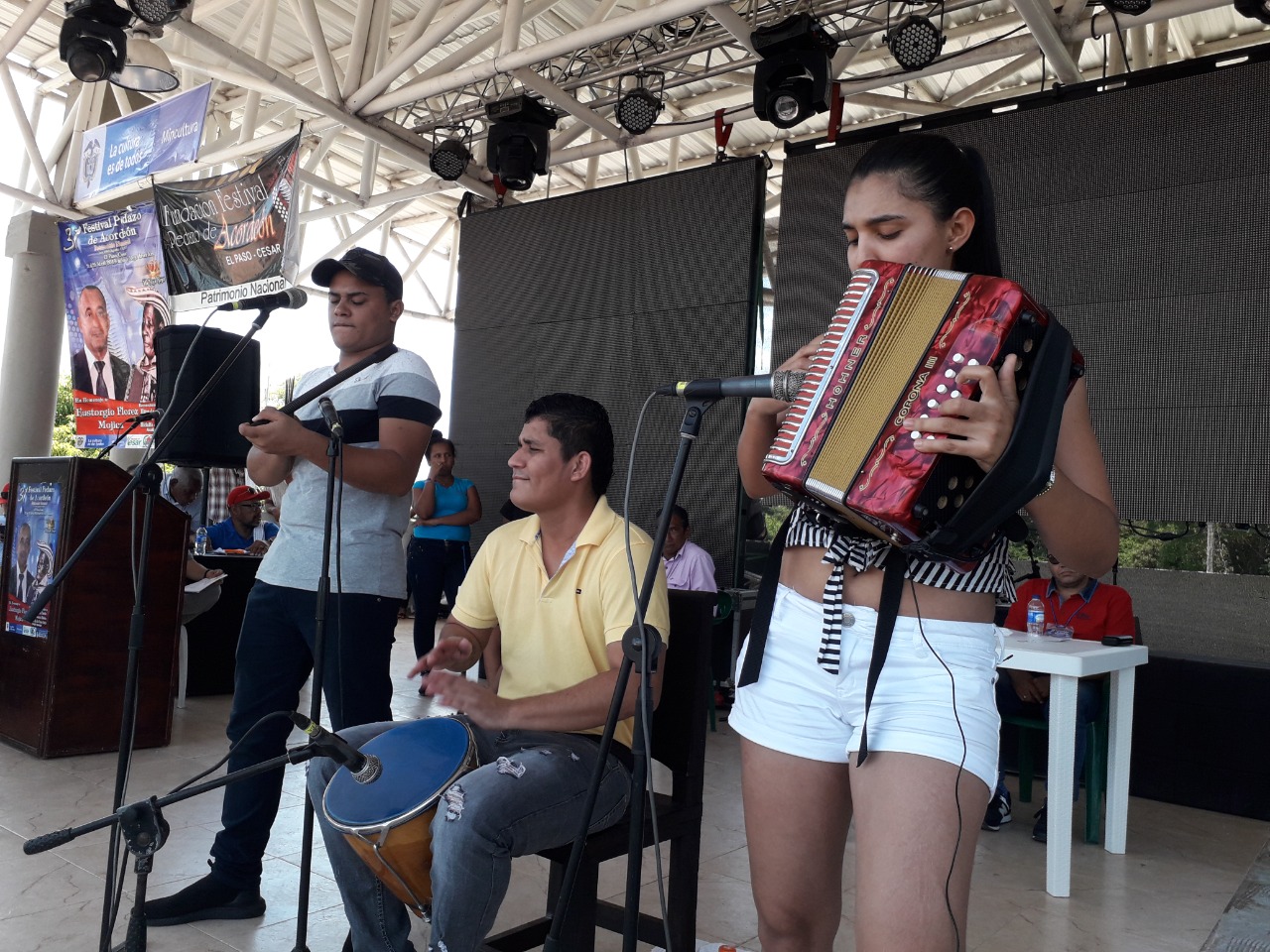 Talento joven en el Festival Pedazo de Acordeón
