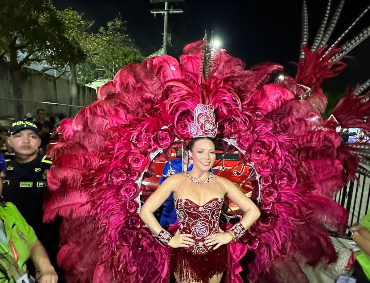 Michelle Char Fernández, reina del Carnaval de Barranquilla 2026