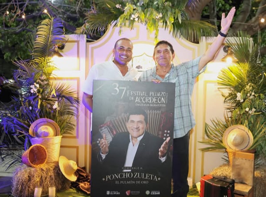 Festival Pedazo de Acordeón en El Paso Cesar rinde homenaje a Poncho Zuleta