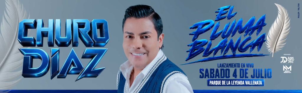 Churo Díaz y Elías Mendoza anuncian el álbum El Pluma Blanca