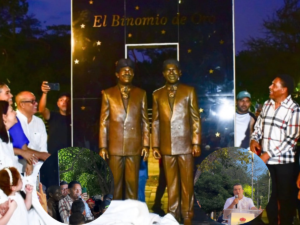 El Binomio de Oro inmortalizado: Rafael Orozco e Israel Romero ya tienen su altar frente al Río Guatapurí